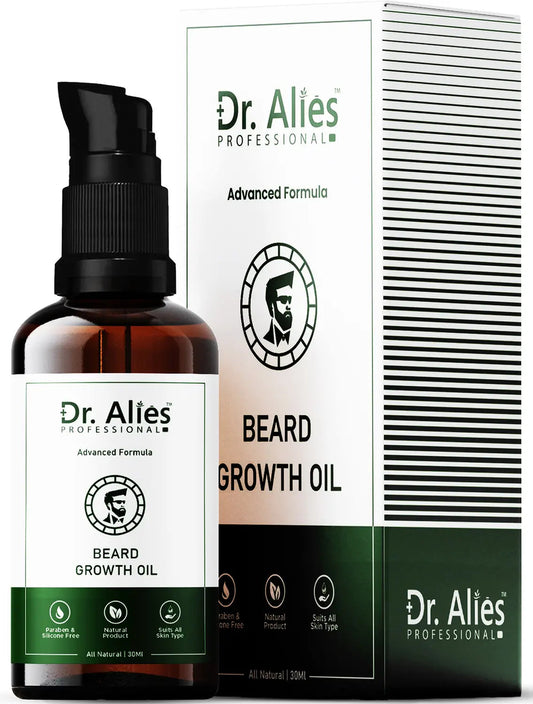 Dr. Alies Premium Natural Beard Growth Oil for Strong ( Special Offer )